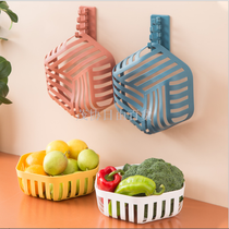 ZT5015 Hollow fruit basin wash fruit basket drain basket Home water fruit basket plastic kitchen wash basket