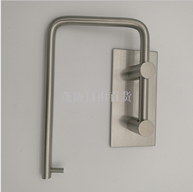 Stainless steel toilet paper boxes, toilet paper racks, kitchen paper towel racks, waterproof and storable, large roll paper racks without drilling, wholesale Application Scenario