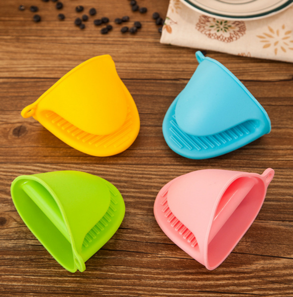 Factory direct sales of thickened high-temperature resistant silicone gloves, microwave heat-insulating gloves, anti-heat gloves, oven heat-insulating hand clamps Specification image