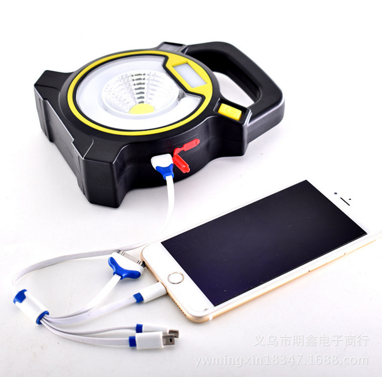 Mingxin Flashlight MX-W815 Searchlight, work light, red and blue flashing warning light, outdoor tent light, factory direct Specification image