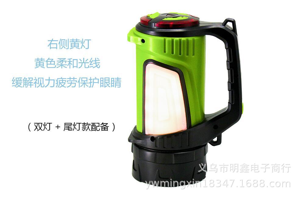 明鑫电筒 MX-881C 强光T6充电探照灯超量多功能LED户外手提灯批发产品图