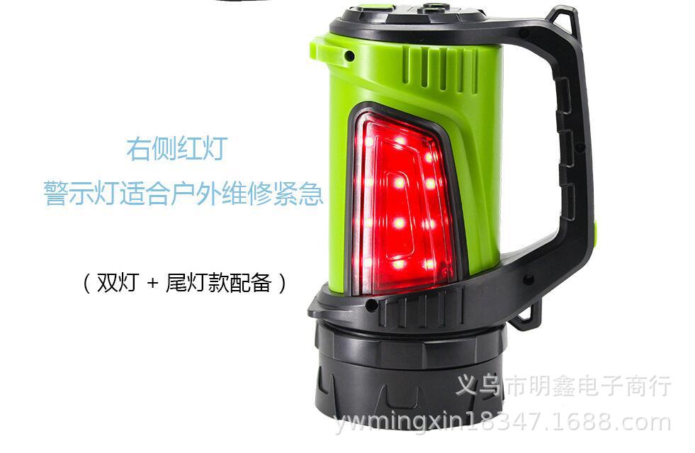 明鑫电筒 MX-881C 强光T6充电探照灯超量多功能LED户外手提灯批发细节图