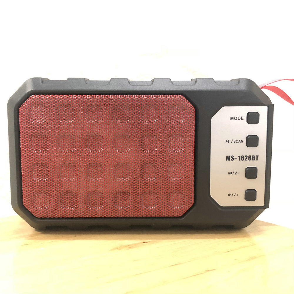 MS-1627 New card-inserting wireless mobile phone, Bluetooth speaker, USB radio, FM gift speaker mini