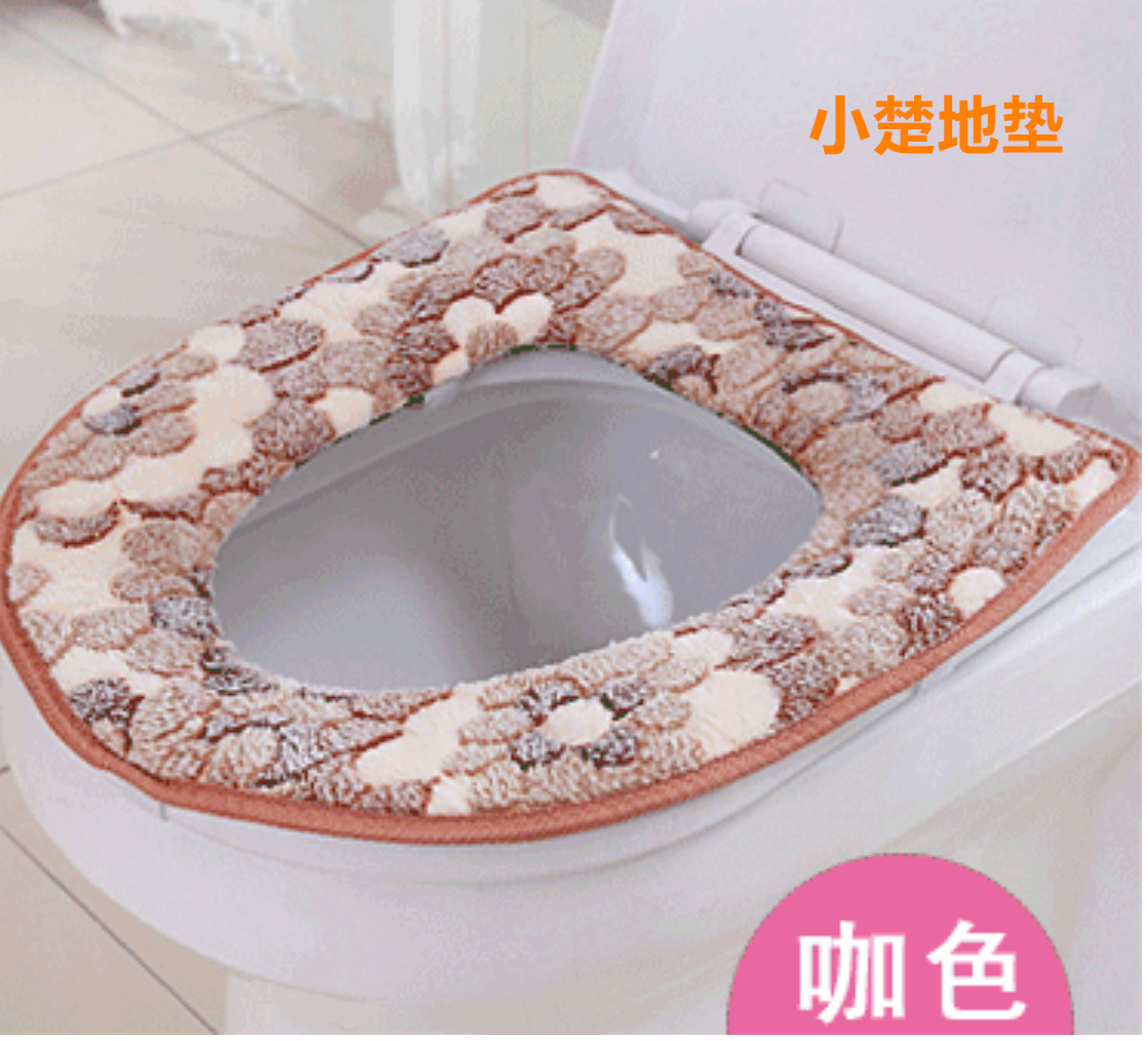 通用座便套/马桶垫/马桶盖套/外贸/通用坐便垫 保暖珊瑚绒拉绒