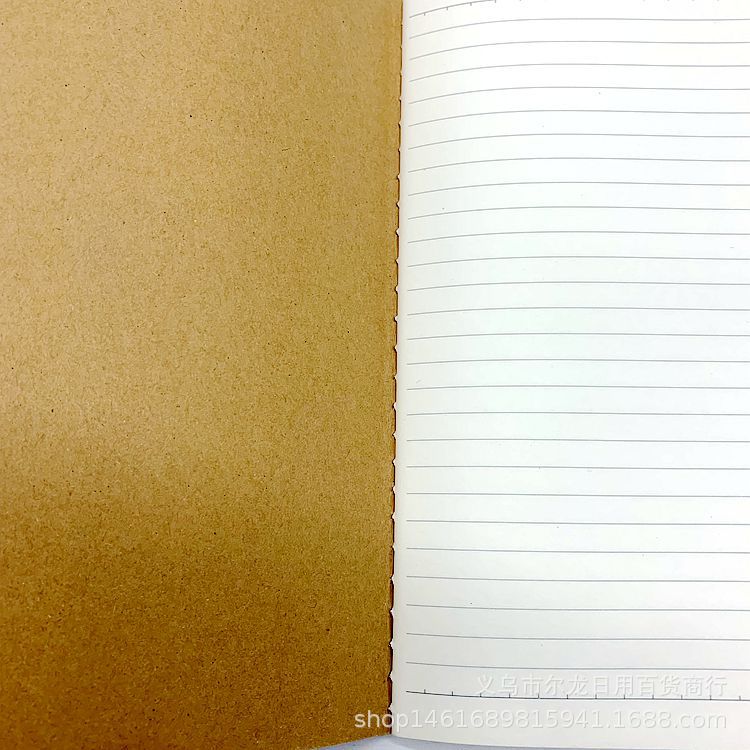 Wholesale kraft paper notebooks, 16k notebooks, error correction books for junior high school and senior high school, exercise books are on sale at a two-yuan store Item Picture