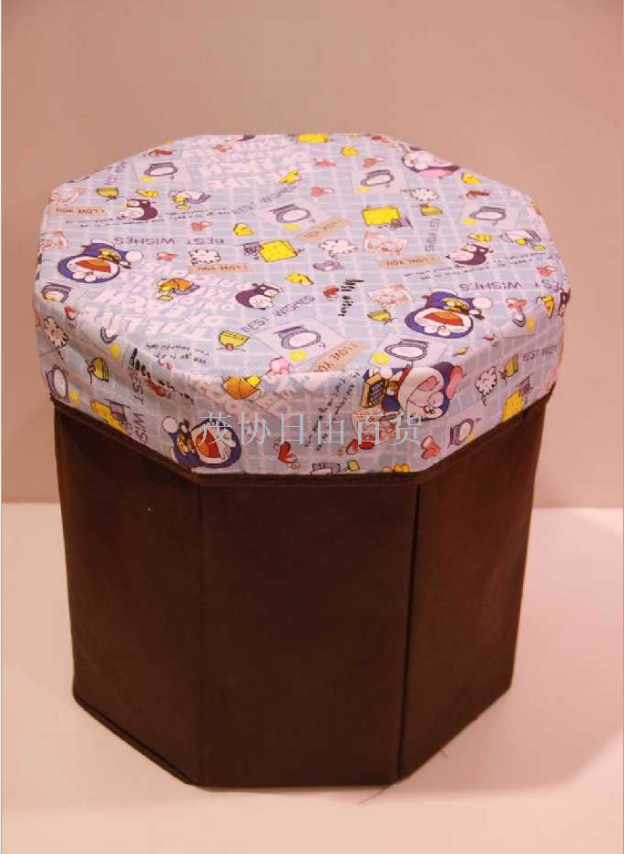 八角形牛津 多功能 收纳凳 收纳箱 可定制