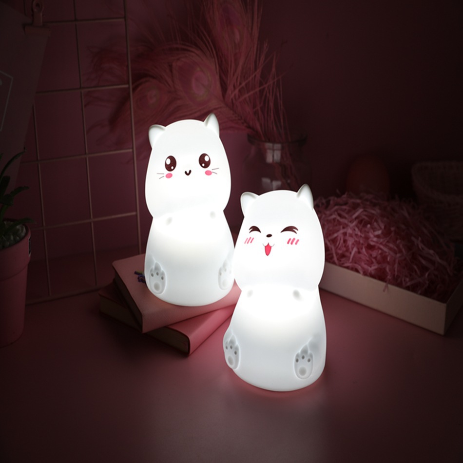 كانت القطط المبدعة ترتطق بمصابيح ليلية صغيرة من السيليكا Specification image