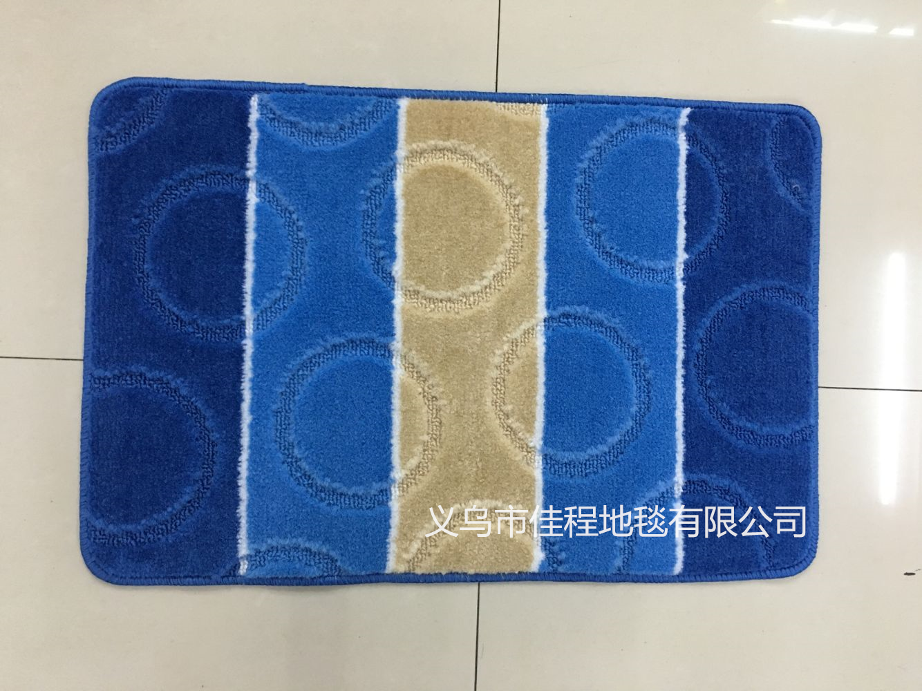 New best-selling 48*78cm new TPR flat velvet polypropylene floor mat, doormat, door mat, jacquard anti-slip mat, flat velvet floor mat Application Scenario