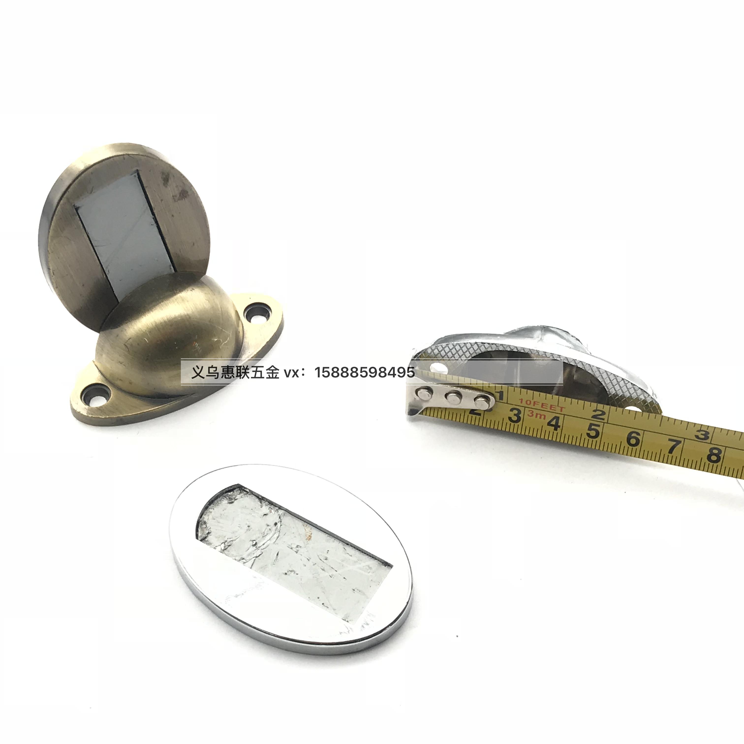 Simple door suction iron bathroom door anti-collision pad door stop door suction details Picture