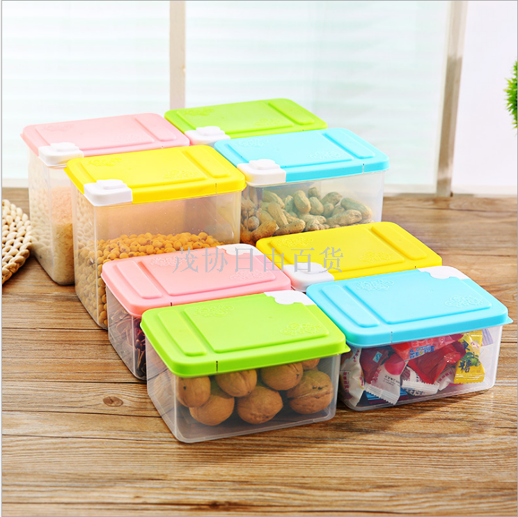 Multi-function multi-color multi-specification folding clamshell storage box