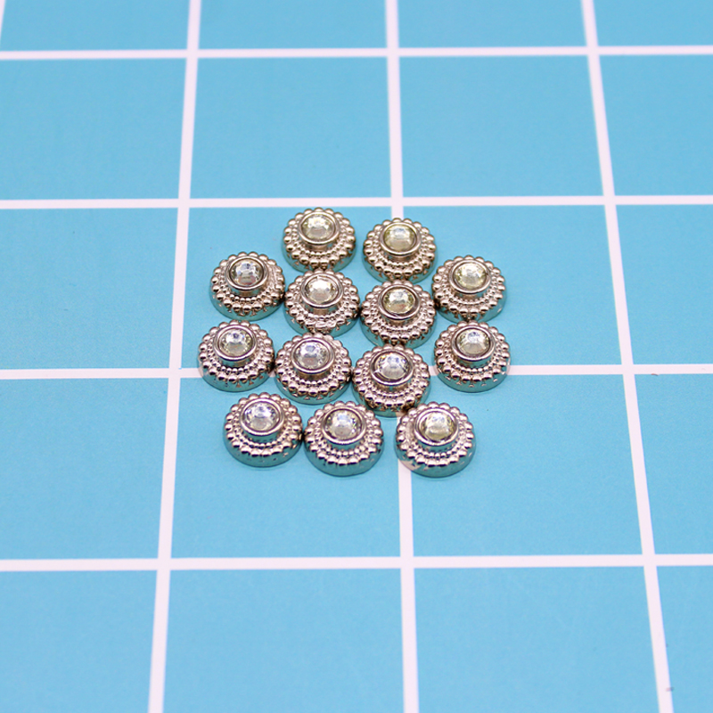 Colorful flower diamond and sunflower diamond DIY decorative buckle manufacturer with wholesale in stock details Picture