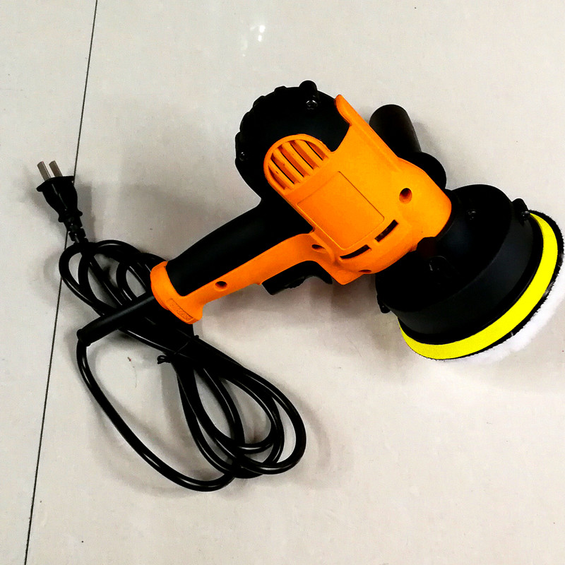 Car polishing, motorcycle waxing and glazing beauty tools, small household floor scratch repair and grinding machine 220V Specification image