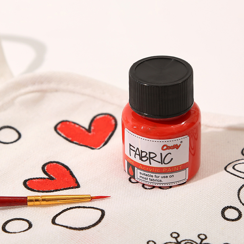 现货批发 8色水彩盒装 丙烯颜料塑料瓶包装 无毒安全DIY绘画颜料细节图