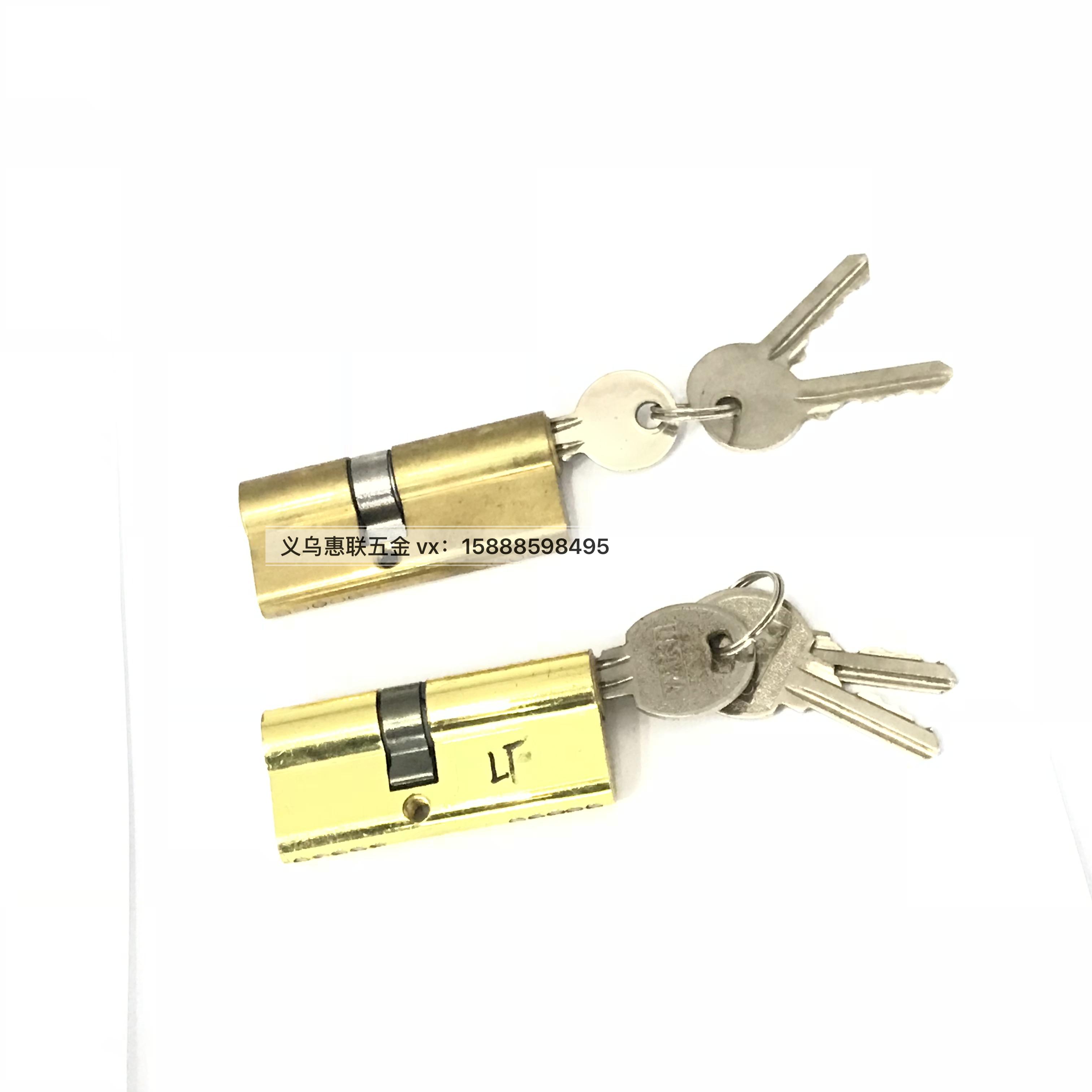 Manufacturers direct golden modern simple mechanical lock core hardware accessories