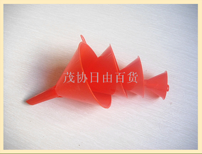 汽车加油塑料漏斗套装4件油漏细节图