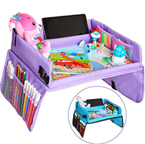 Child car tray Child safety seat station wagon with drawing tray