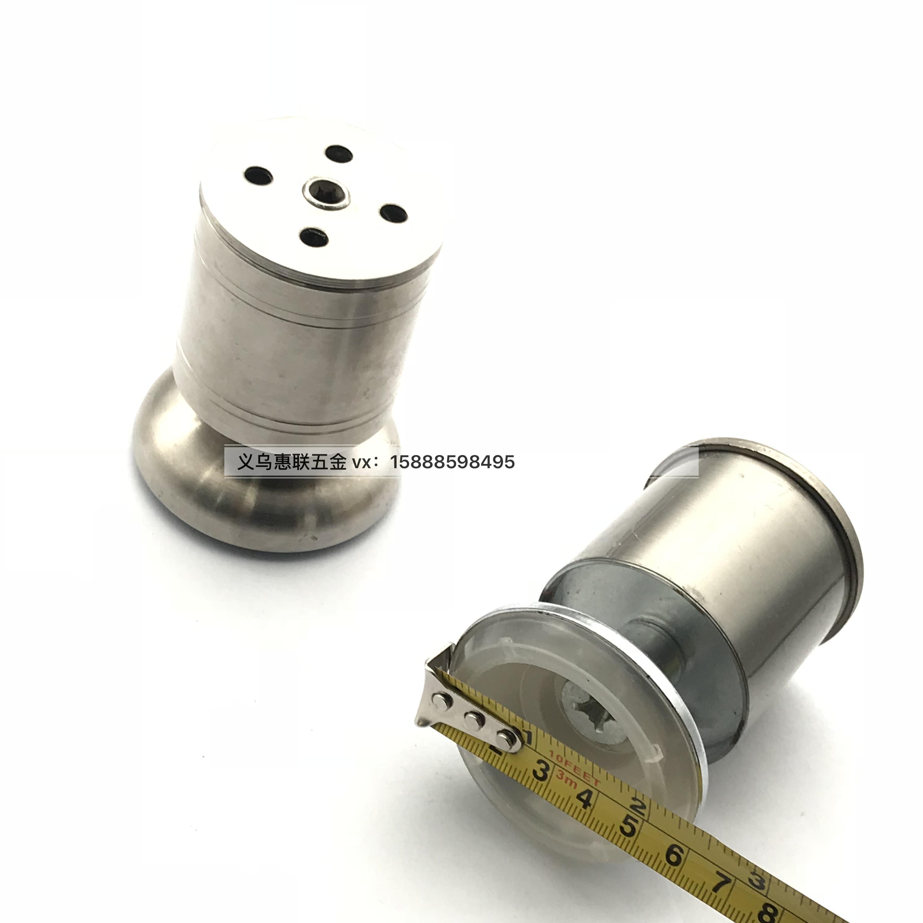 Shuzan aluminum wire sunroom furniture hardware accessories adjustable feet, cabinet feet, sofa feet, 50#, 10 cm height freely adjustable feet Specification image