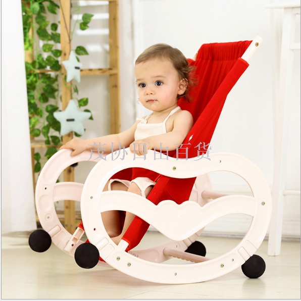 婴儿摇摇椅宝宝安抚椅哄睡摇床新生儿摇篮玩具摇摇马玩具摇摇车