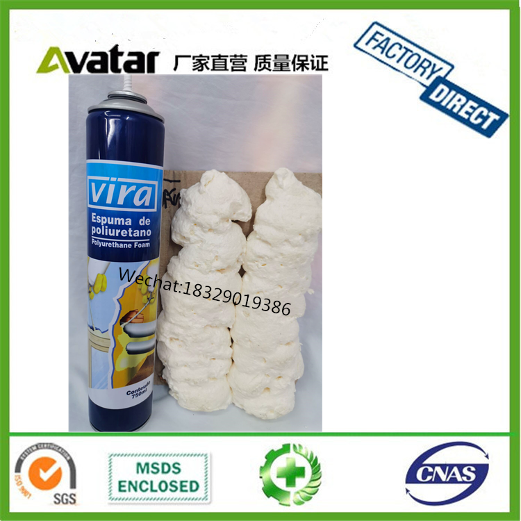 Source factory direct sales VIRA Expanding PU FOAM Foam polyurethane foam caulk building blowing agent
