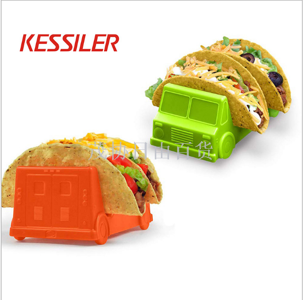 Amazon's new taco rack taco roll clip Car shaped pancake rack Creative pancake rack