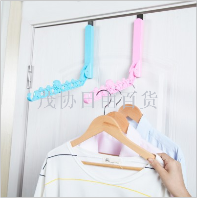 Japanese indoor non-perforating collapsible clothes drying pole single pole clothes hanging pole clothes hanging