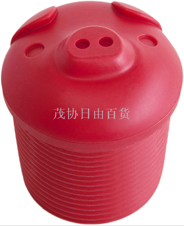 Creative Piggy shaped silicone bacon grease drain bacon grease collector bacon grease storage