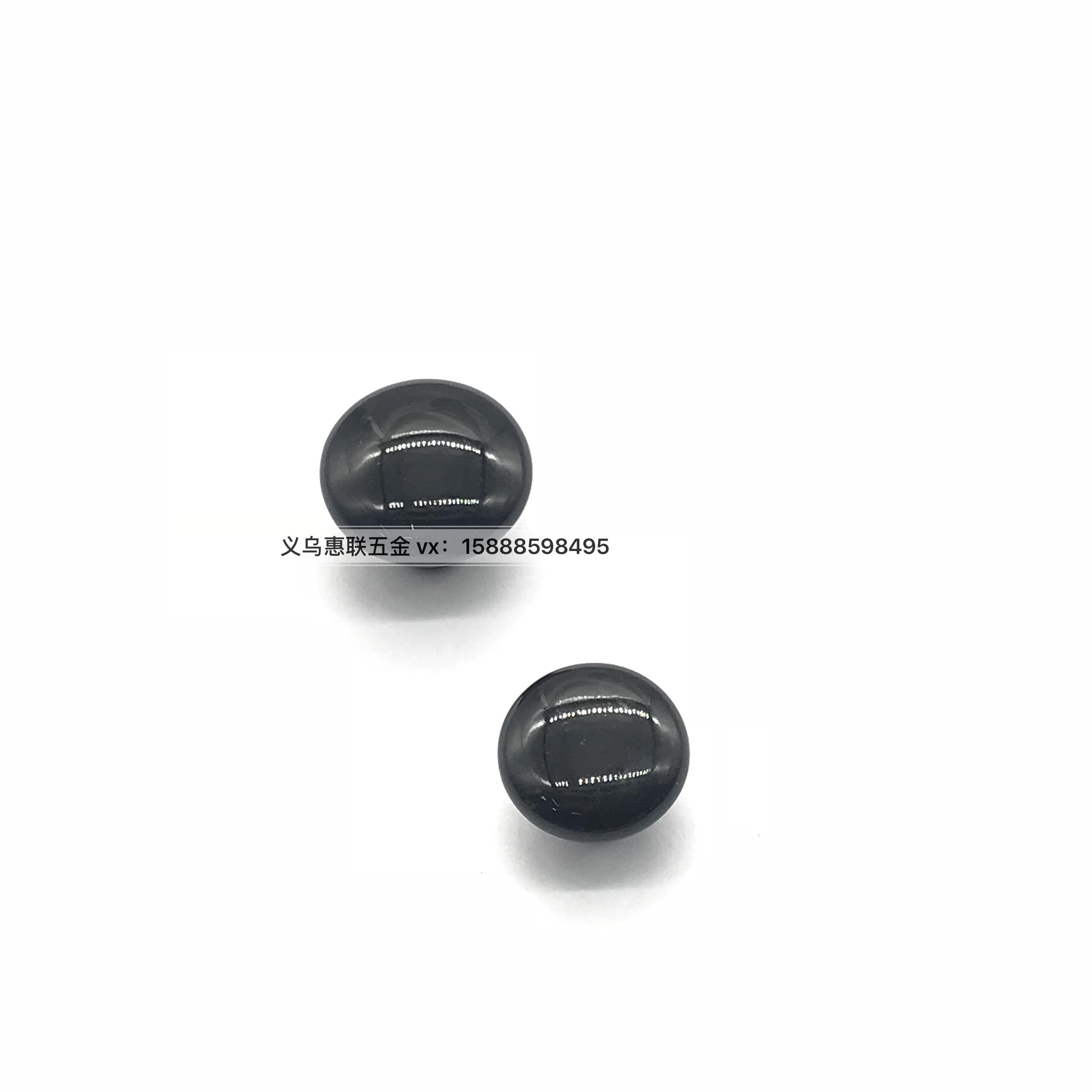 Manufacturer direct black ceramic single button handle shoe cabinet drawer chest cabinet door single button handle