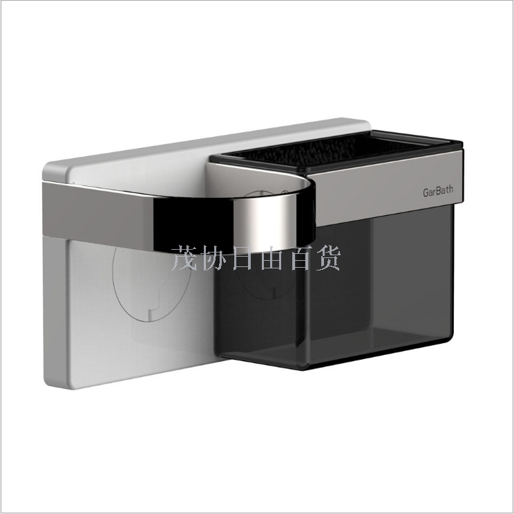 Suction cup hairdryer holder Perforation-free bathroom bathroom wall storage shelf