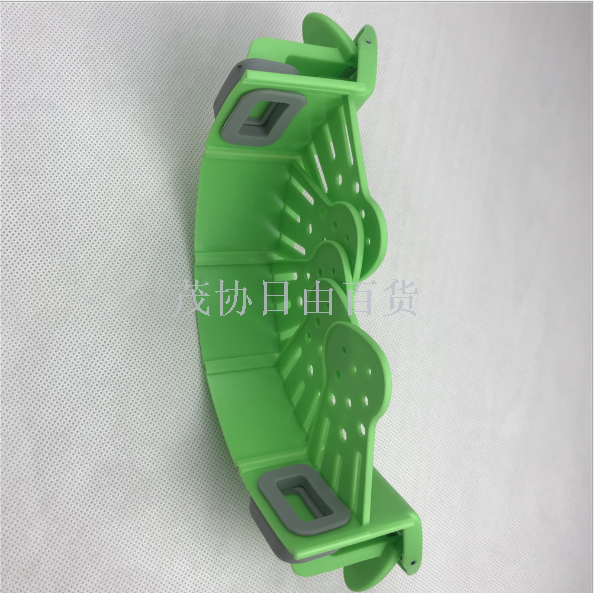 Collapsible drainer Retractable drainer silicone drainer side drainer Household Creative noodle strainer