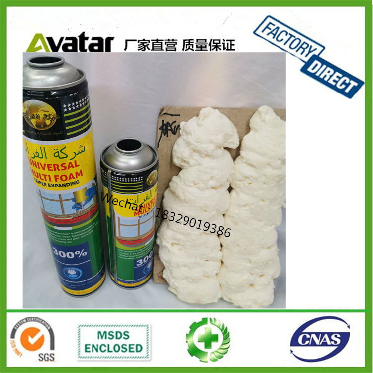 AKFIX VIRA PU polyurethane closed cell foam 泡沫胶细节图