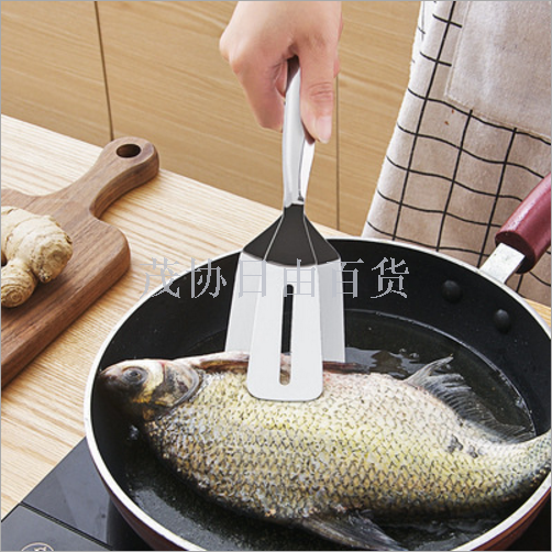 不锈钢食品夹201食物夹烧烤夹煎牛排夹防烫夹煎鸡蛋夹煎鱼夹定制