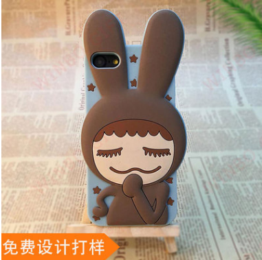 Wholesale silicone mobile phone case iPhone6 mobile phone protective case fall resistant non-slip mobile phone case customization