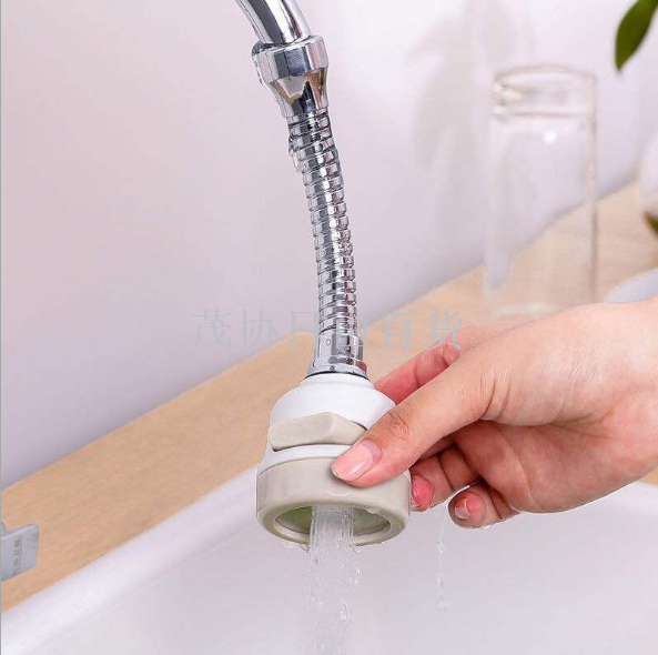 Three-speed adjustable faucet booster shower extender filter anti-splash bubbler Stainless steel hose