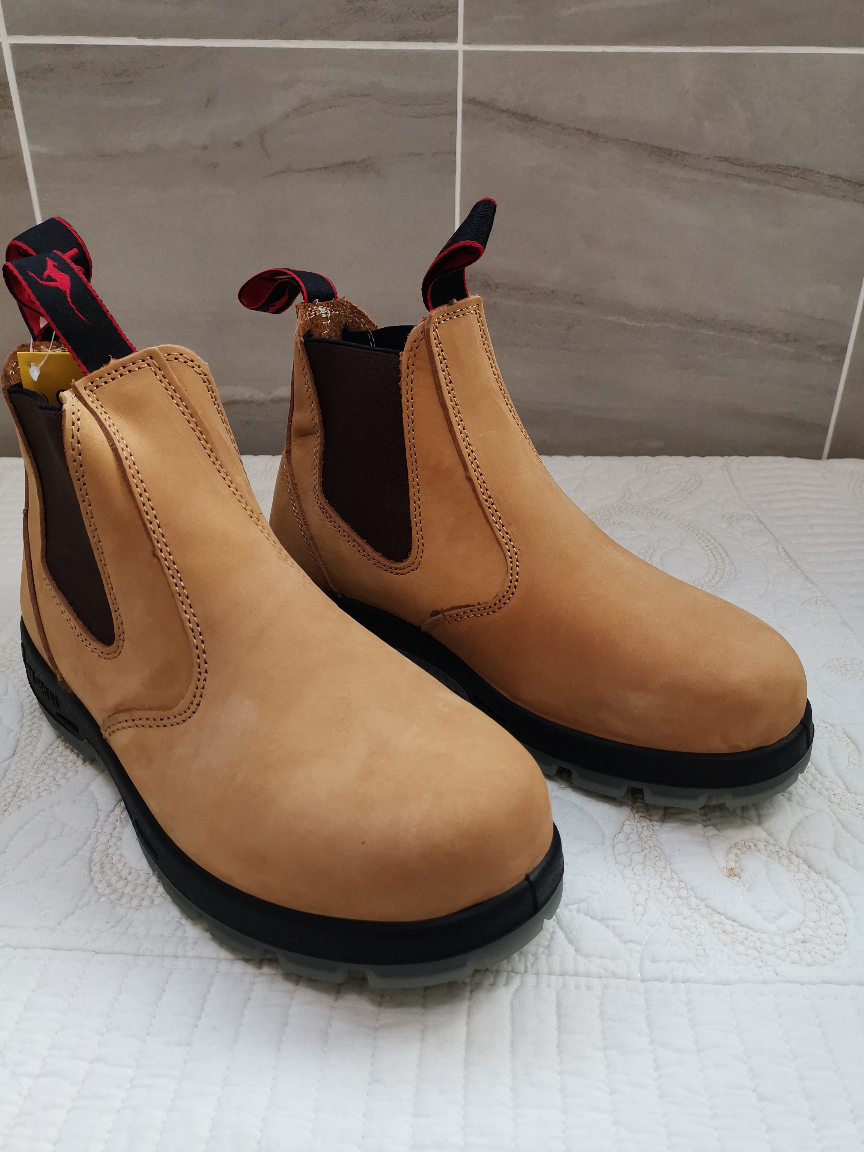 出欧美单男鞋劳保靴真皮懒人套脚款工靴切尔西靴电焊鞋断码鞋