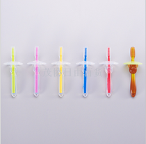 Baby training silicone toothbrush Soft hair oral care baby teeth toothbrush