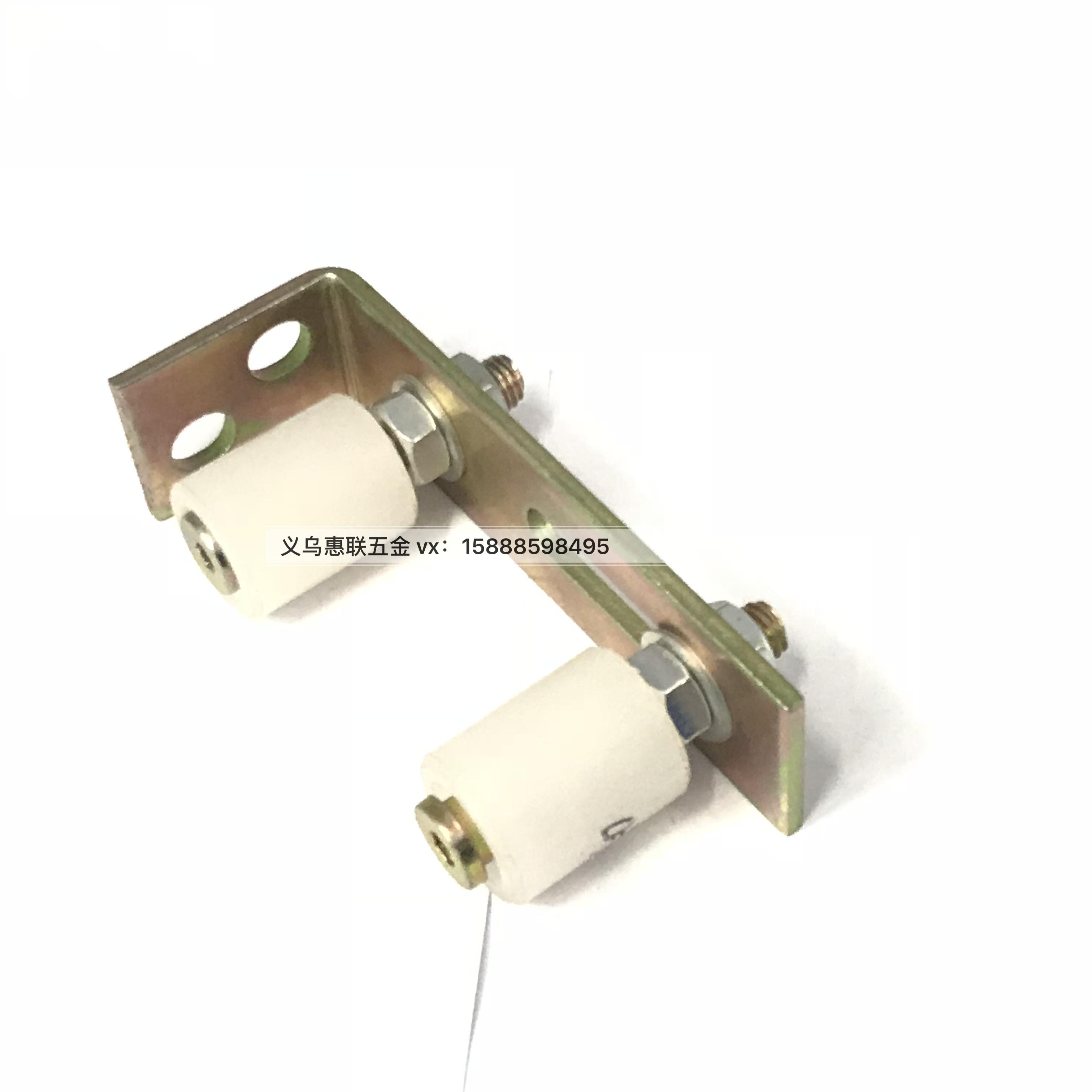 Factory direct two-way white wheel spring plastic wheel parts accessories