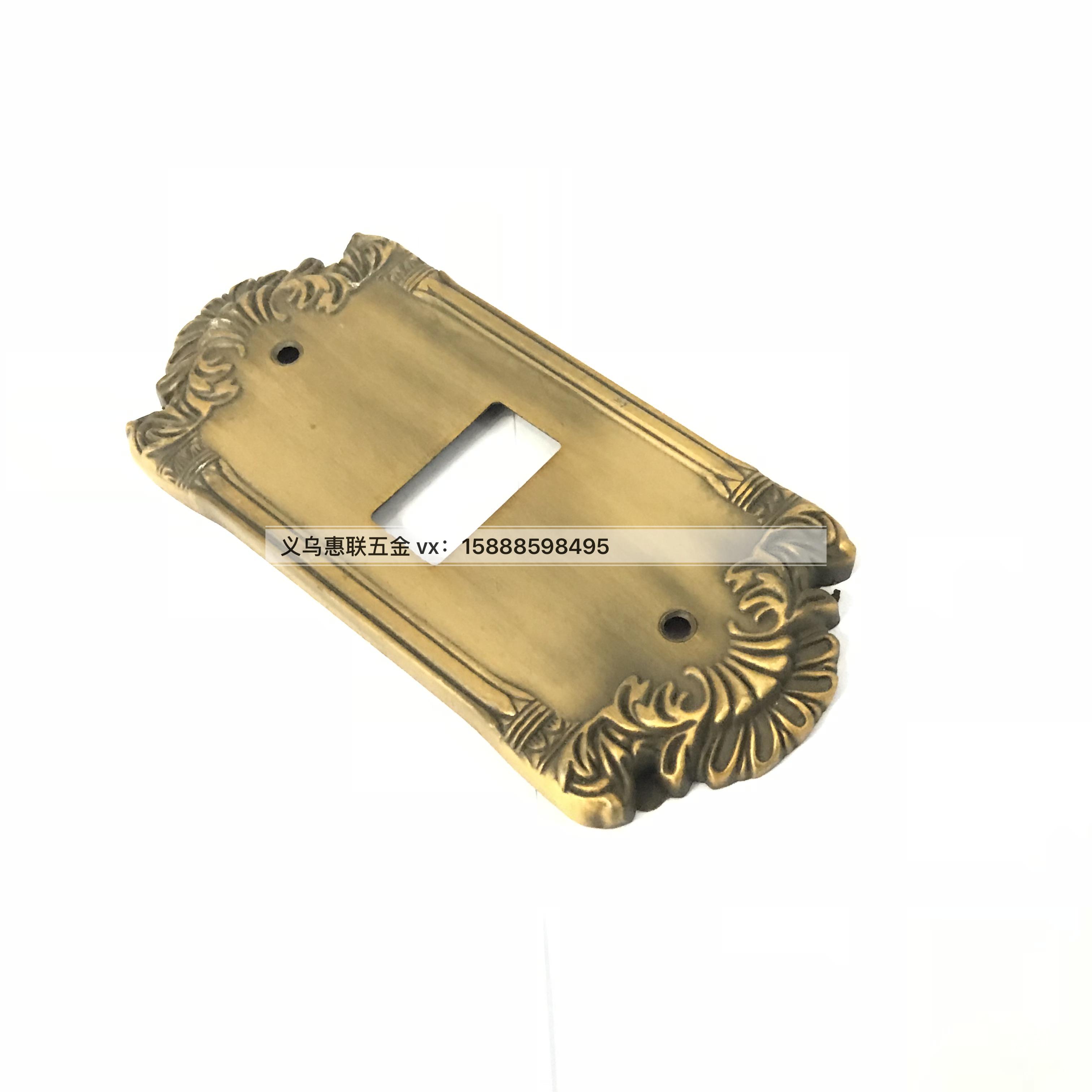 Door lock lock box gold copper door hardware accessories