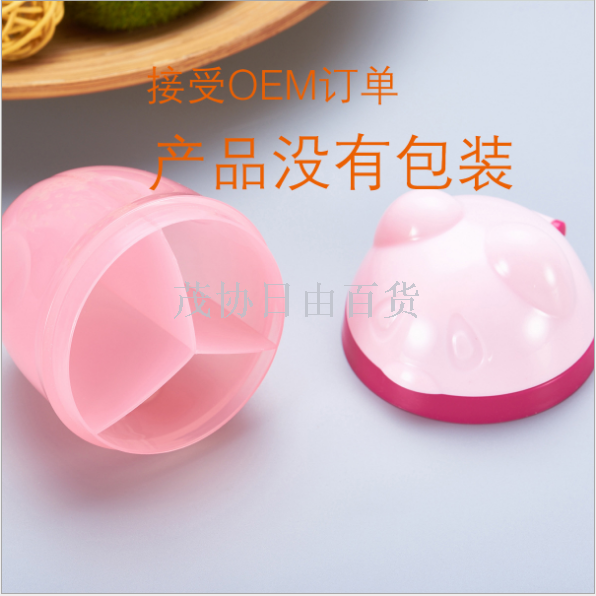 Factory direct sales of three-layer portable milk powder compartments, three-compartment rotating milk powder boxes, and newborn milk powder storage boxes Application Scenario