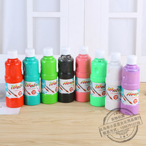 Vneeds 工厂直销水彩颜料250ml瓶装无毒儿童diy绘涂鸦工具彩绘
