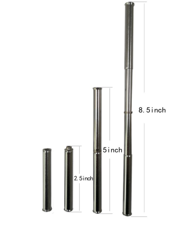 collapsible stainless steel straw is portable, portable, foldable and extendable stainless steel Item Picture