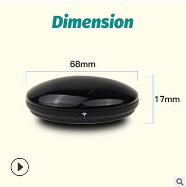 New IR intelligent universal infrared remote control cell phone wifi remote control TV set-top box air conditioning