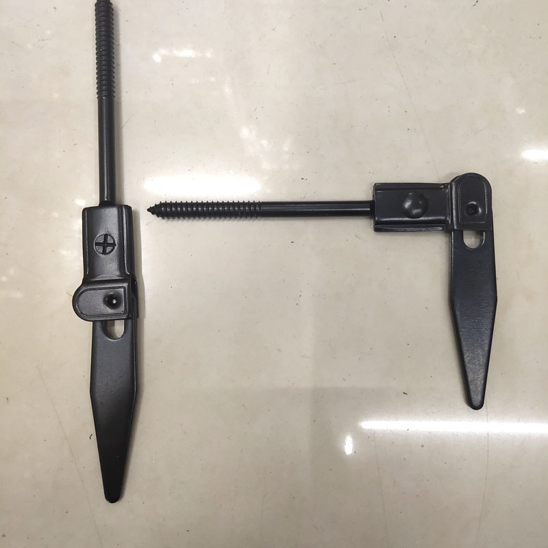 Iron L screws for fixing hinges for door and window fittings