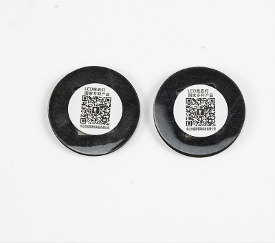 Bar thin coasters LED flash bottle bottom stick plastic luminous base colorful luminous bottle stickers