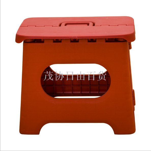 Plastic stool, camping folding stool, outdoor portable folding chair, fishing shoe-changing stool, resting stool, folding chair details Picture