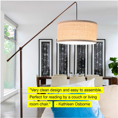 Modern simple adjustable fishing lamp living room sofa floor lamp
