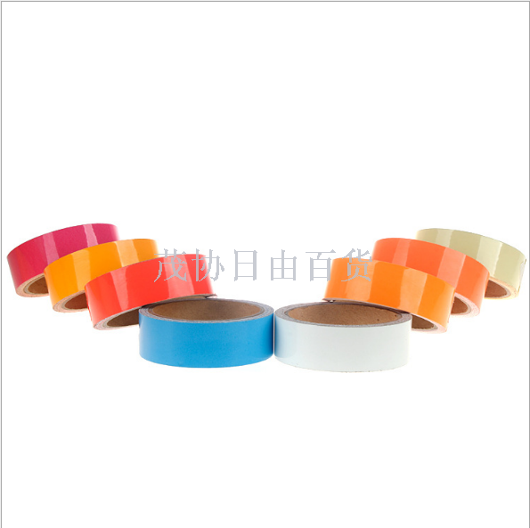 Luminous warning tape, high-brightness luminous strip, fluorescent acrylic luminous sticker, 1m, 3m, 5m details Picture