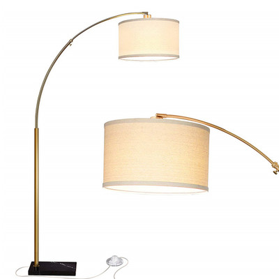 Enderson lighting amazon cross-border floor lamp personality creative Velcro fishing lamp living room bedroom floor lamp Specification drawing
