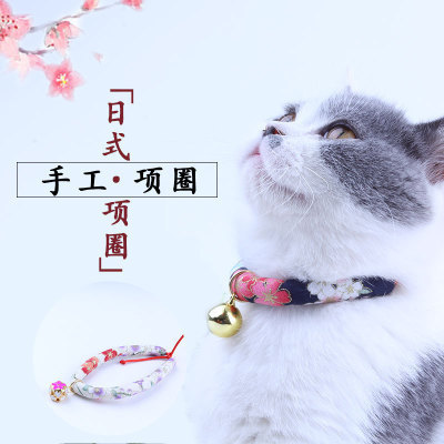 猫咪铃铛项圈/猫咪狗狗脖圈/狗脖圈可调节细节图