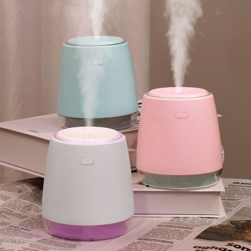 Simple candy color Lemeng Humidifier Home car usb ultrasonic aromatherapy air atomization humidifier Application Scenario