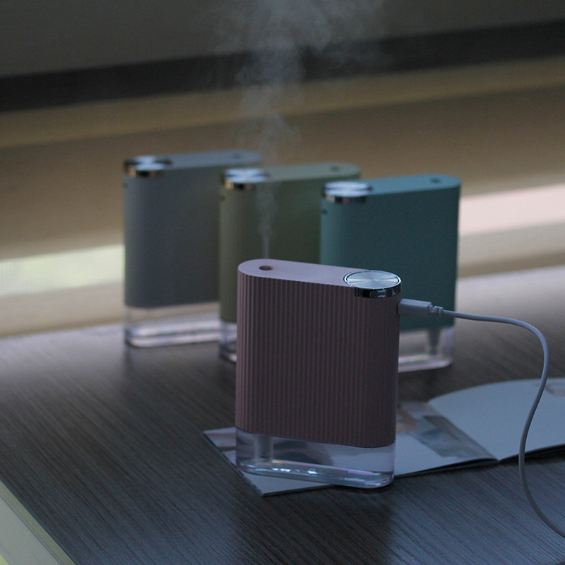 Simple ultra-thin portable USB Straight line humidifier Mini home office humidifier spray atomizer details Picture